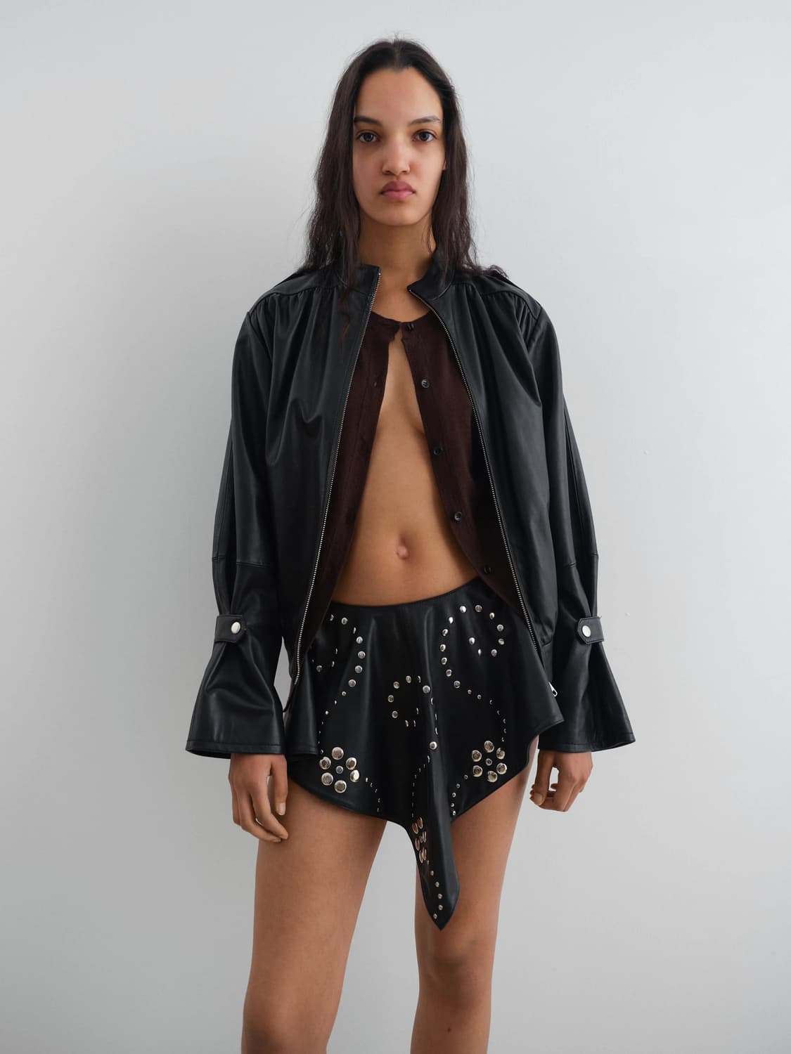 (S,M,L) 기마구아스 Oscar 레더 자켓 상품이미지3