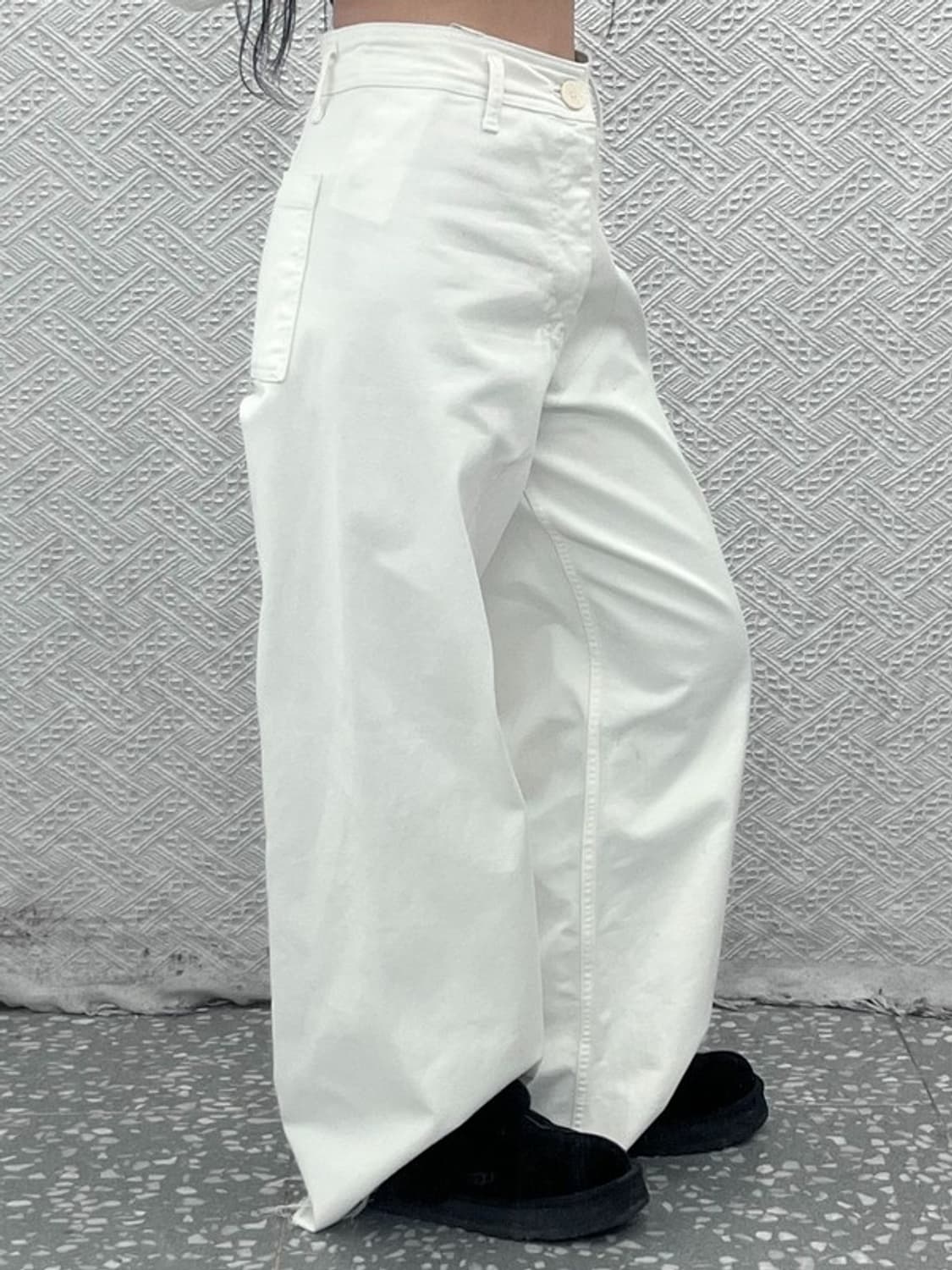 자라 빈티지 그런지 디테일 하이웨스트 데님팬츠 28인치 C08265 상품이미지1