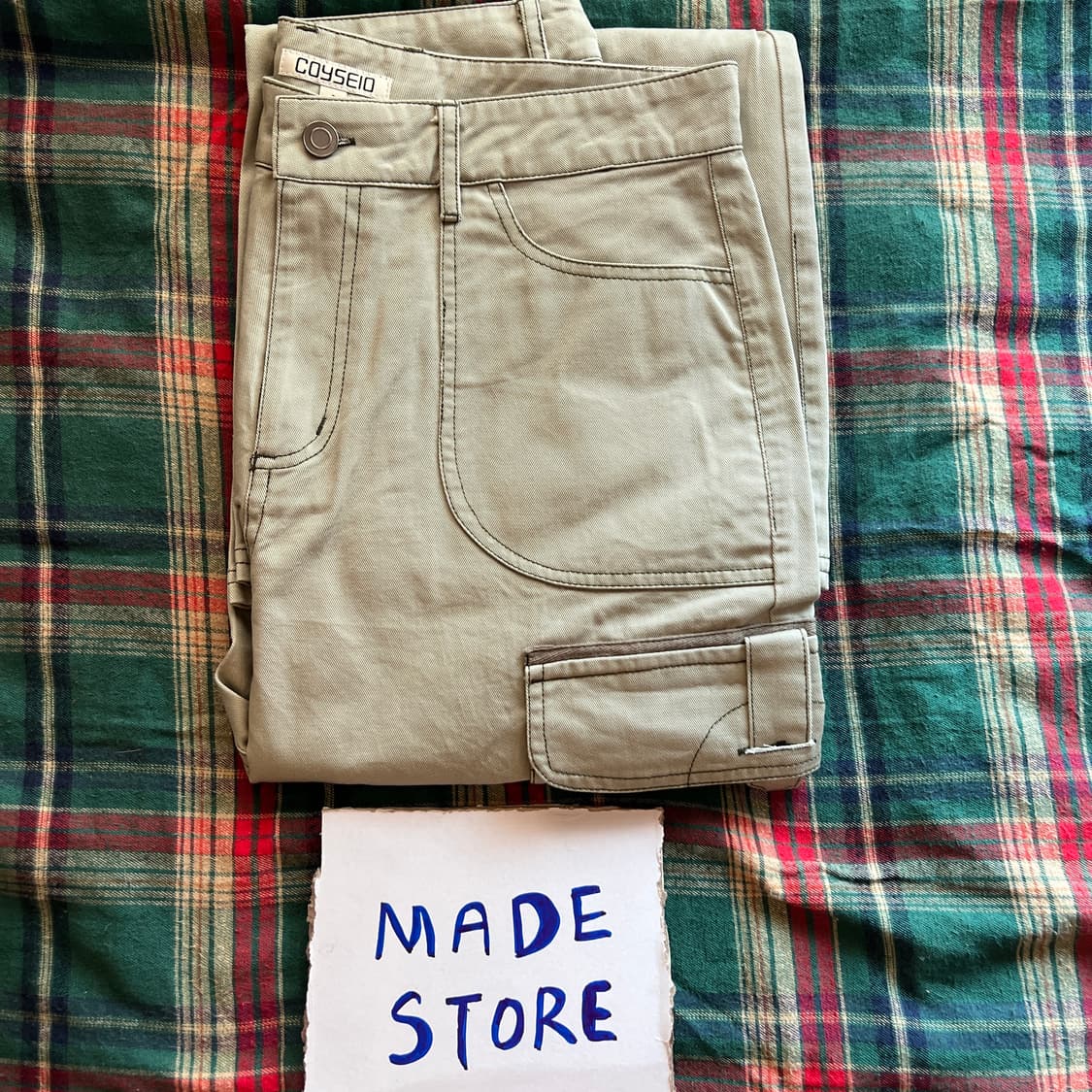 코이세이오 카고 팬츠 상품이미지3