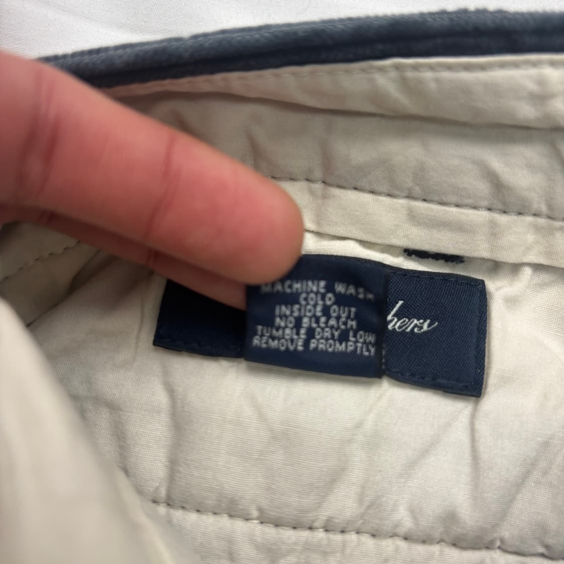 브룩스 브라더스 블루 네이비 코듀로이 팬츠 35 inch 상품이미지8