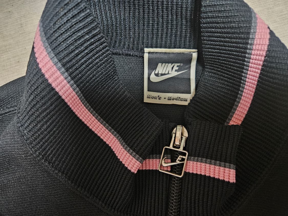 일본 빈티지 나이키 집업 져지/블랙 핑크 상품이미지6