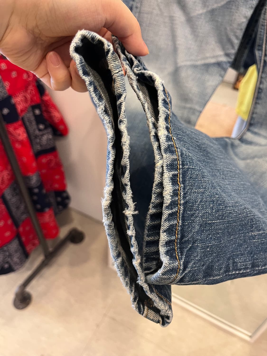 00s Levis 리바이스 501 빈티지 데님 팬츠 (32-33inch) 상품이미지9
