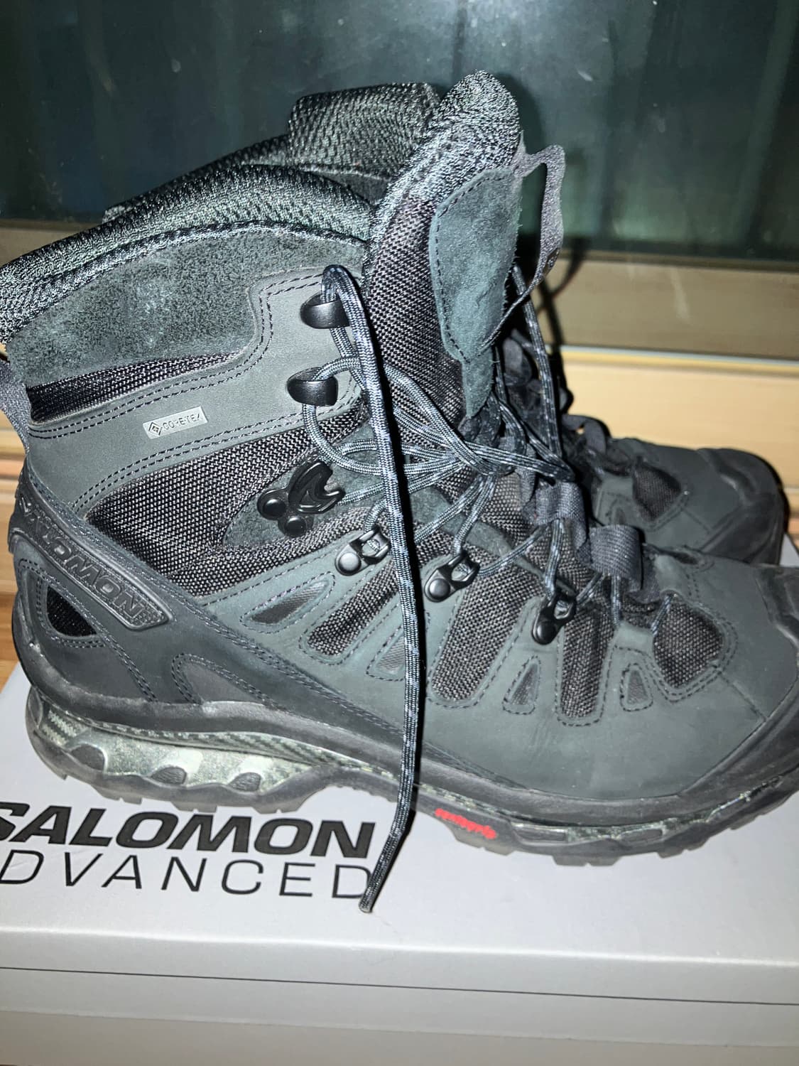 살로몬 퀘스트 3 4D 고어텍스 블랙 285 상품이미지5