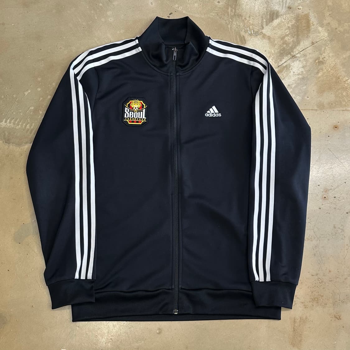 XL 아디다스 FC 서울 블랙 트랙탑 상품이미지2