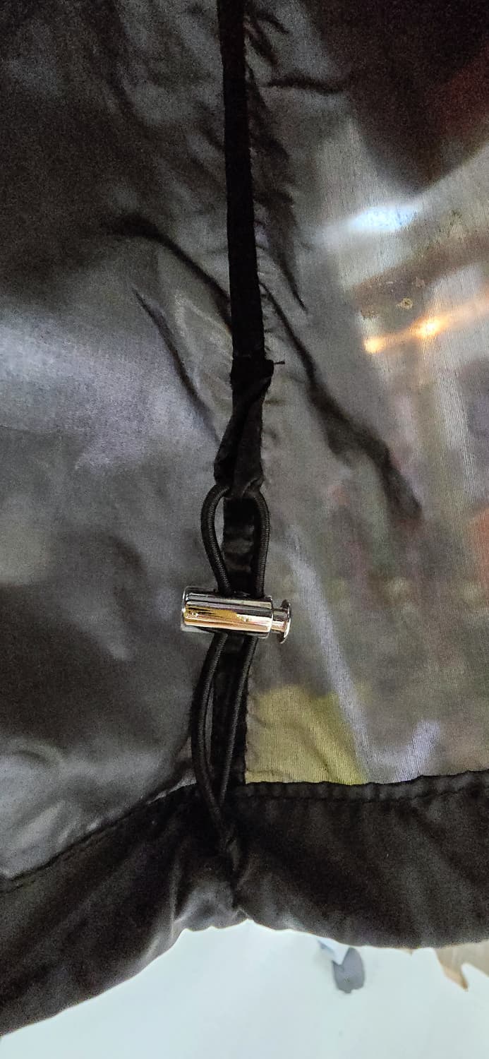 상태최상) 데무 demoo/88-94-165/66사이즈/블랙 후드 바람막 상품이미지7