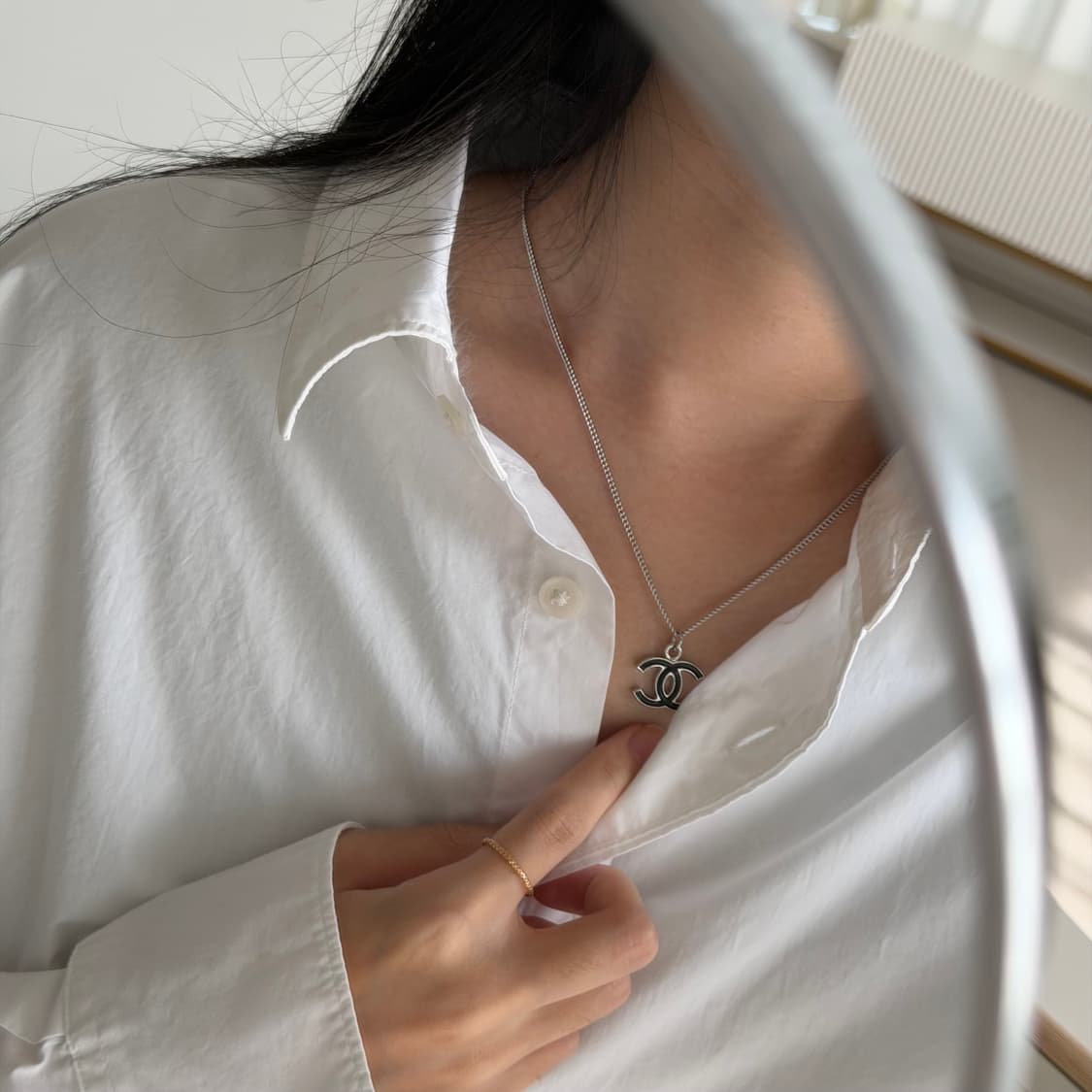 빈티지 샤넬 제니 CC 목걸이 [감정서 포함] 상품이미지10