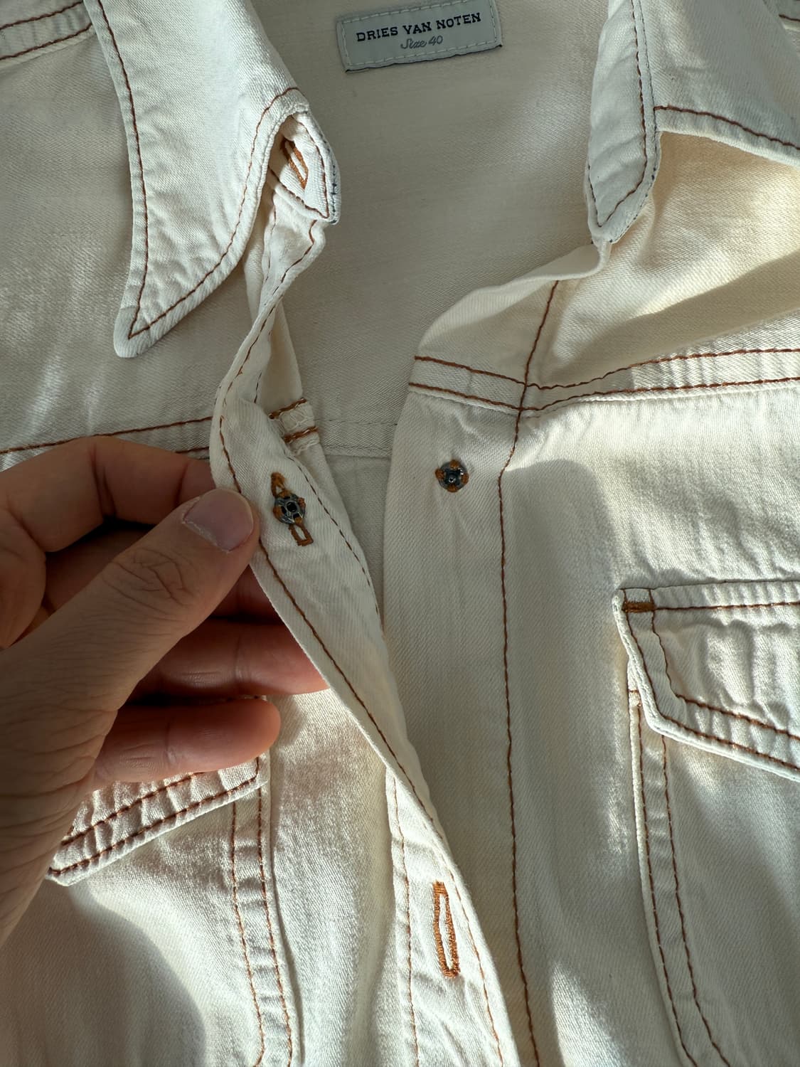 드리스반노튼(DRIES VAN NOTEN) 그라데이션 셔츠 상품이미지7