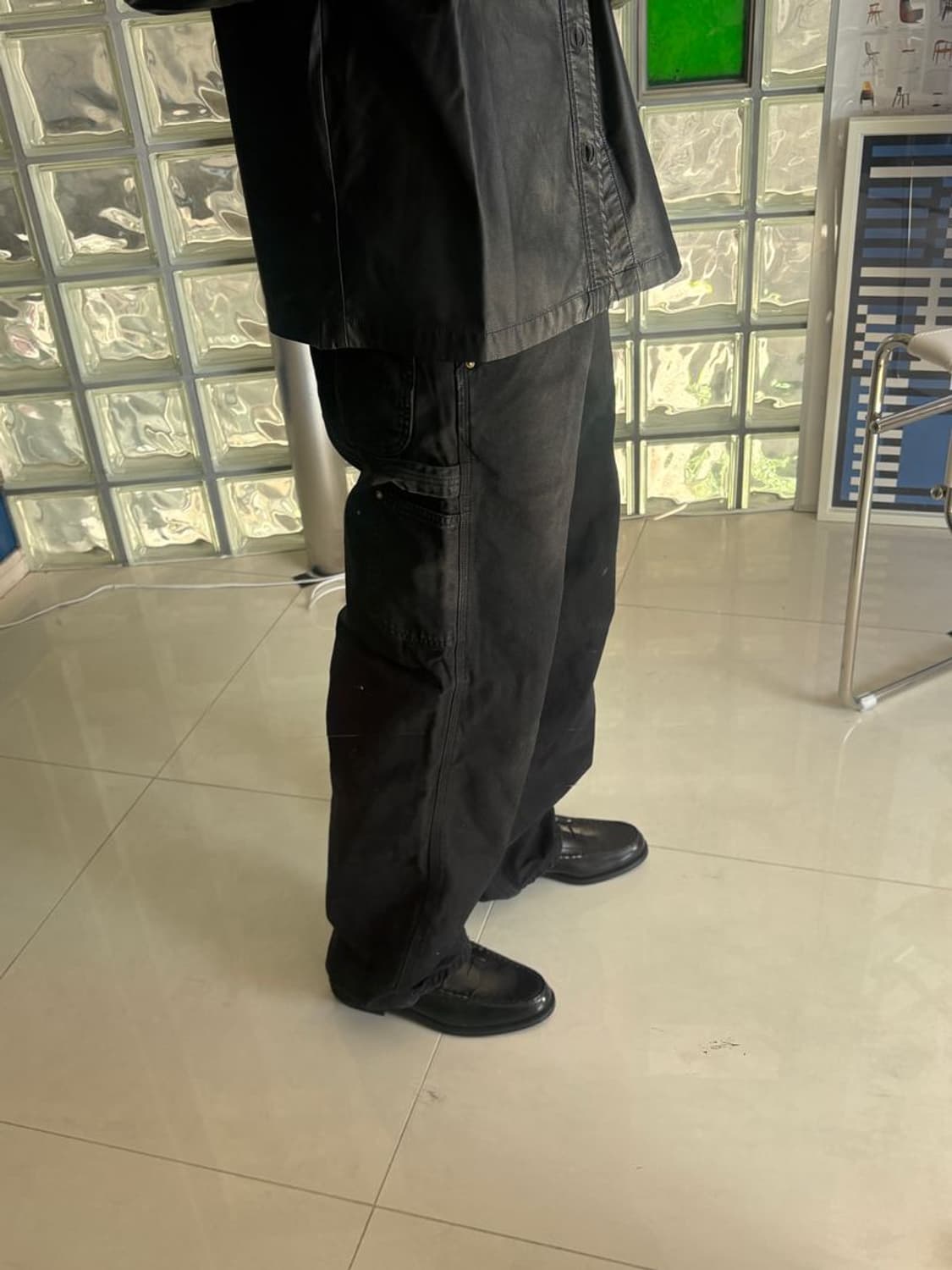 DADS FIT OXFORD PAINTER PANTS옥스퍼드 페인터 팬츠 상품이미지1