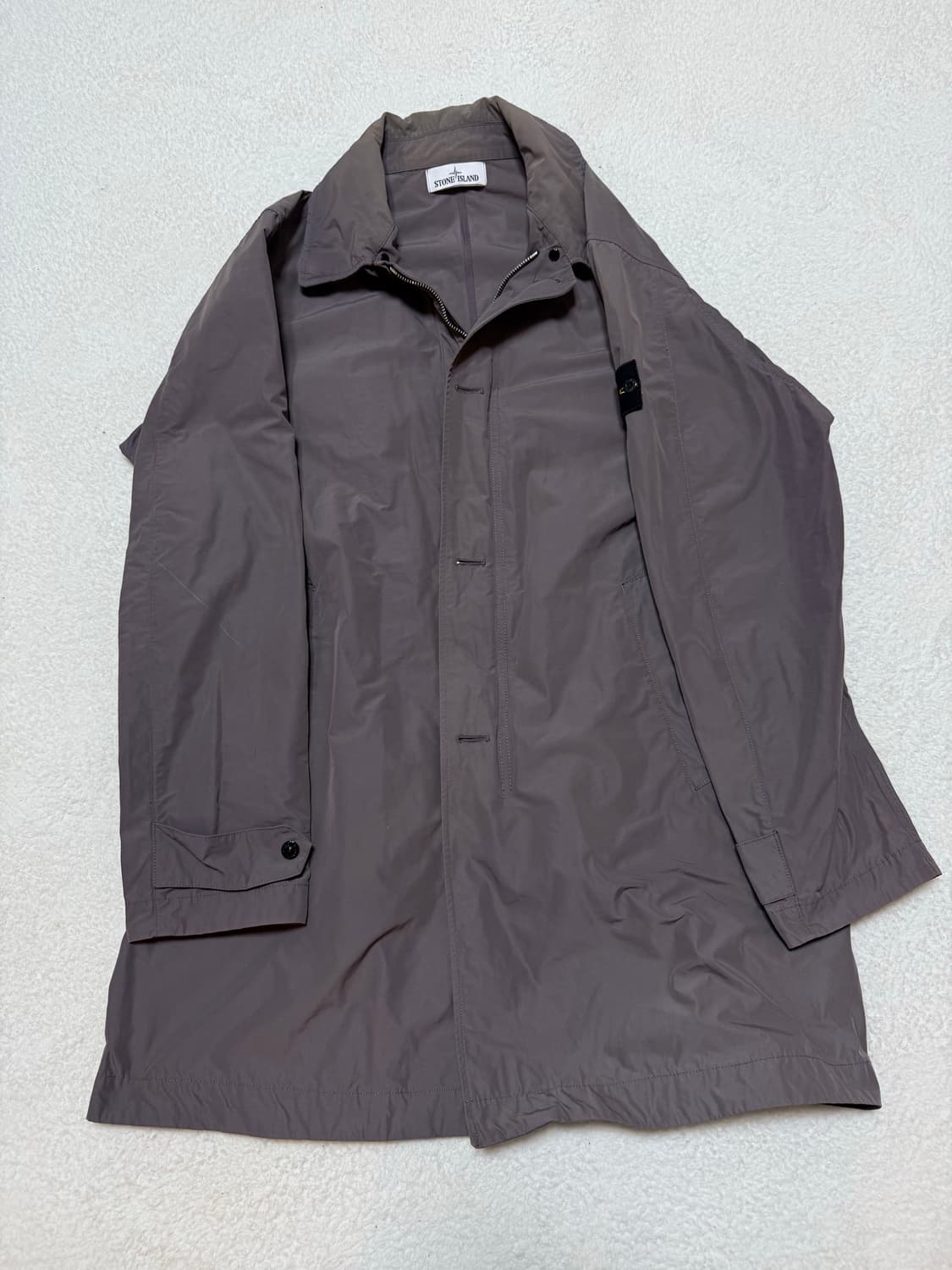 정품 스톤아일랜드 마이크로랩스 트렌치코트 상품이미지4