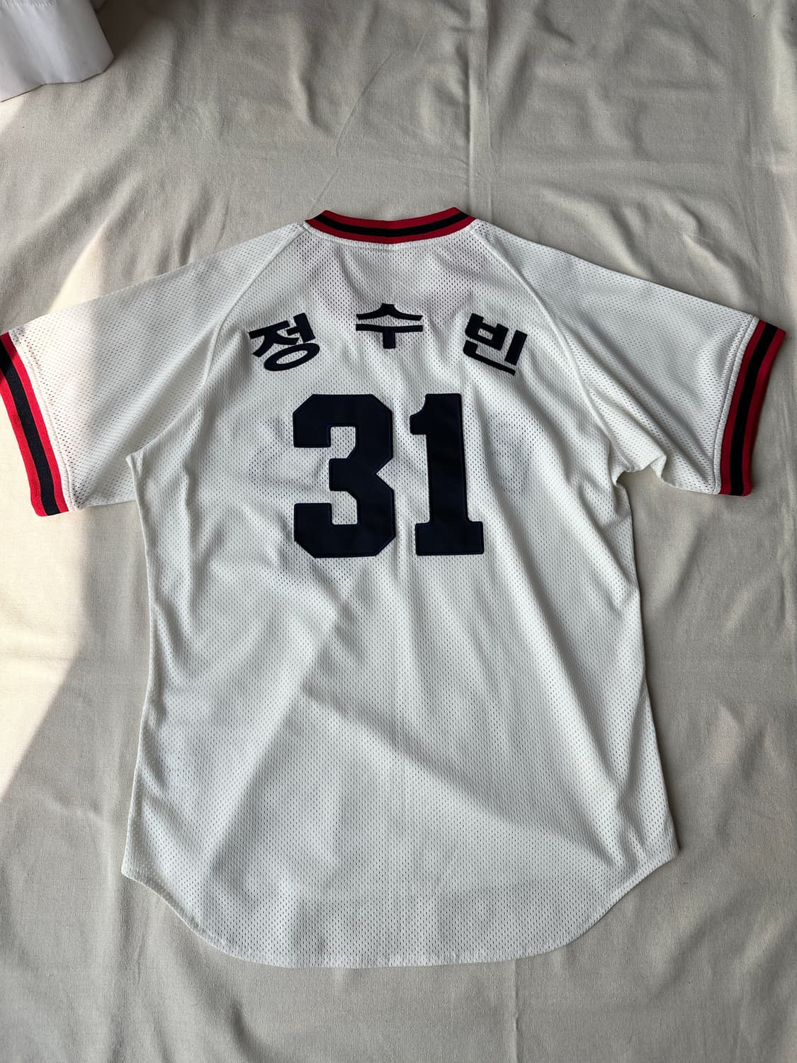 두산베어스 정수빈 31 올드 홈 져지 105 상품이미지8