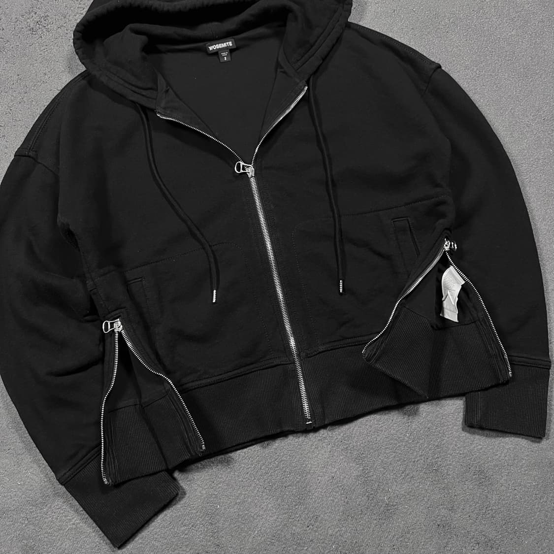 James Perse 제임스펄스 요세미티 사이드 지퍼 후드 상품이미지1