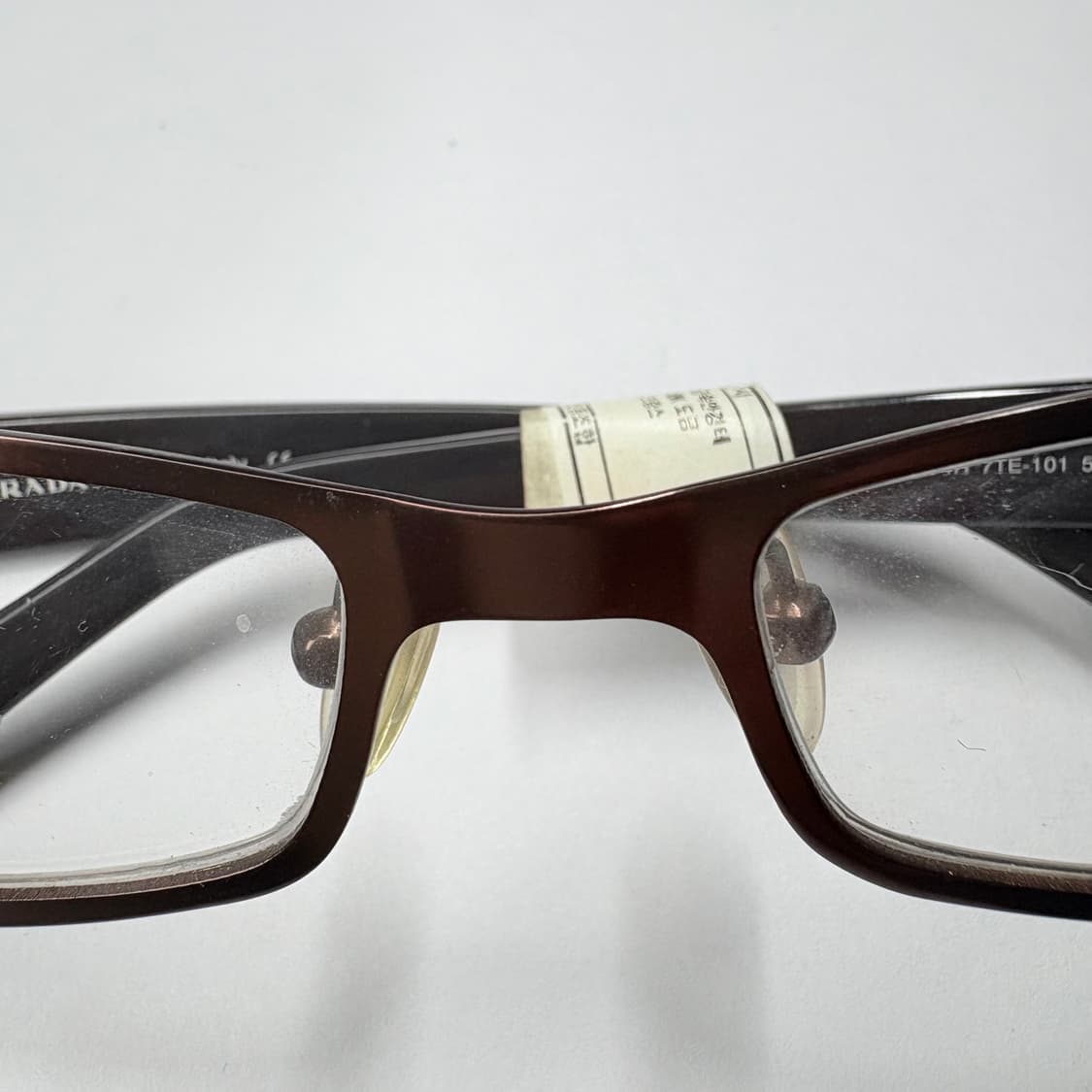 빈티지 프라다 안경[프라다(PRADA) 샤프 와이드 템플 안경] 상품이미지3