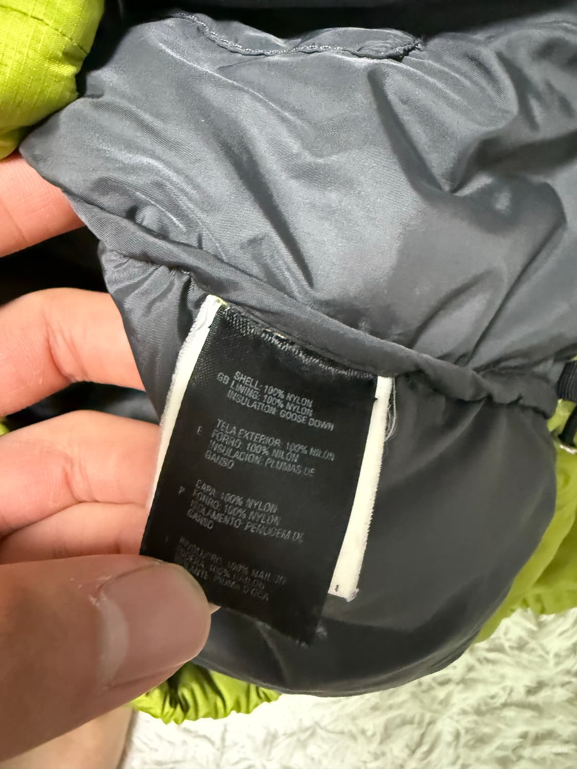 (M)노스페이스 중앙로고 700 눕시 다운 패딩 상품이미지5