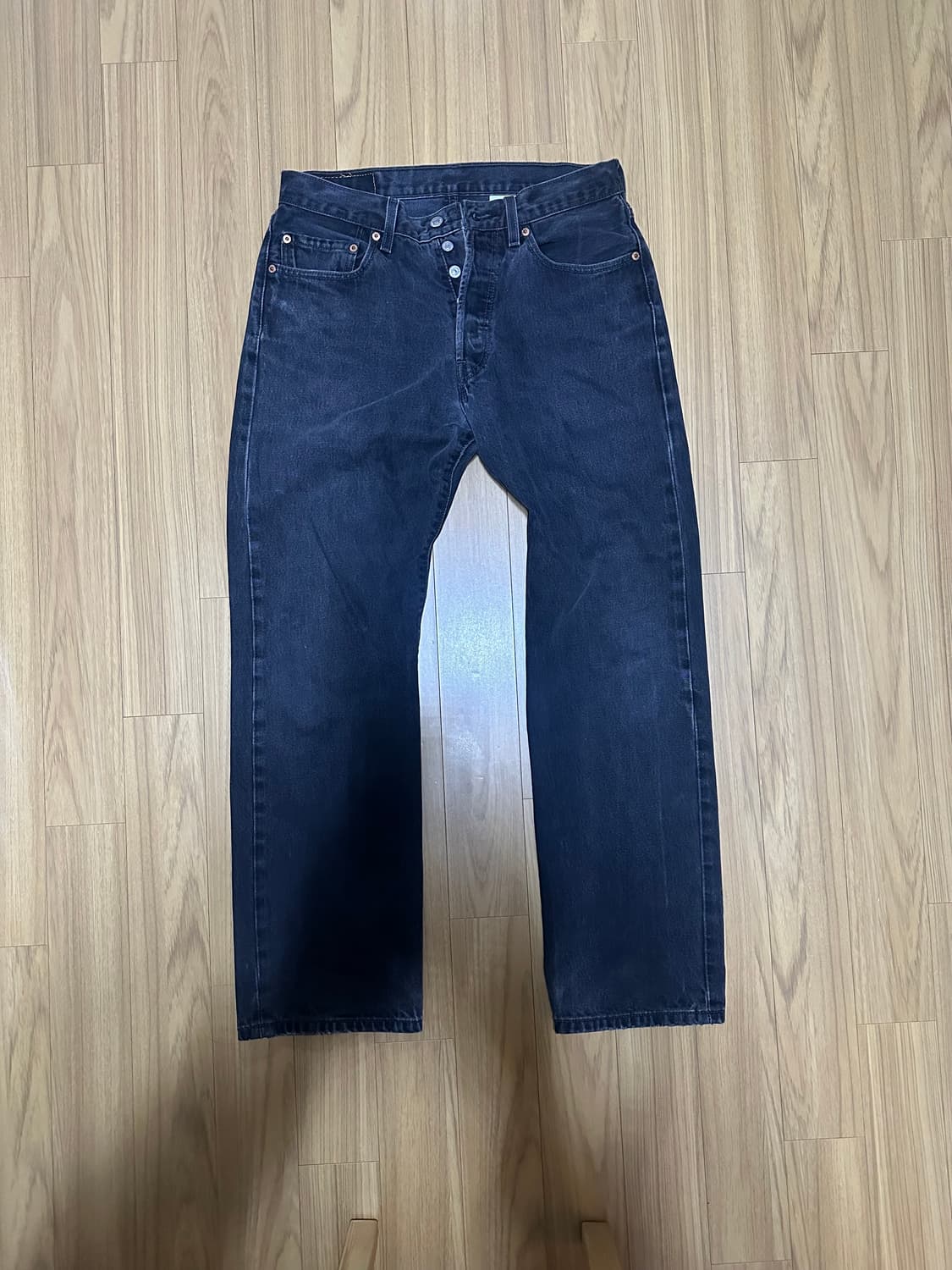 리바이스 501 블랙진 판매합니다 (33/32) 상품이미지1