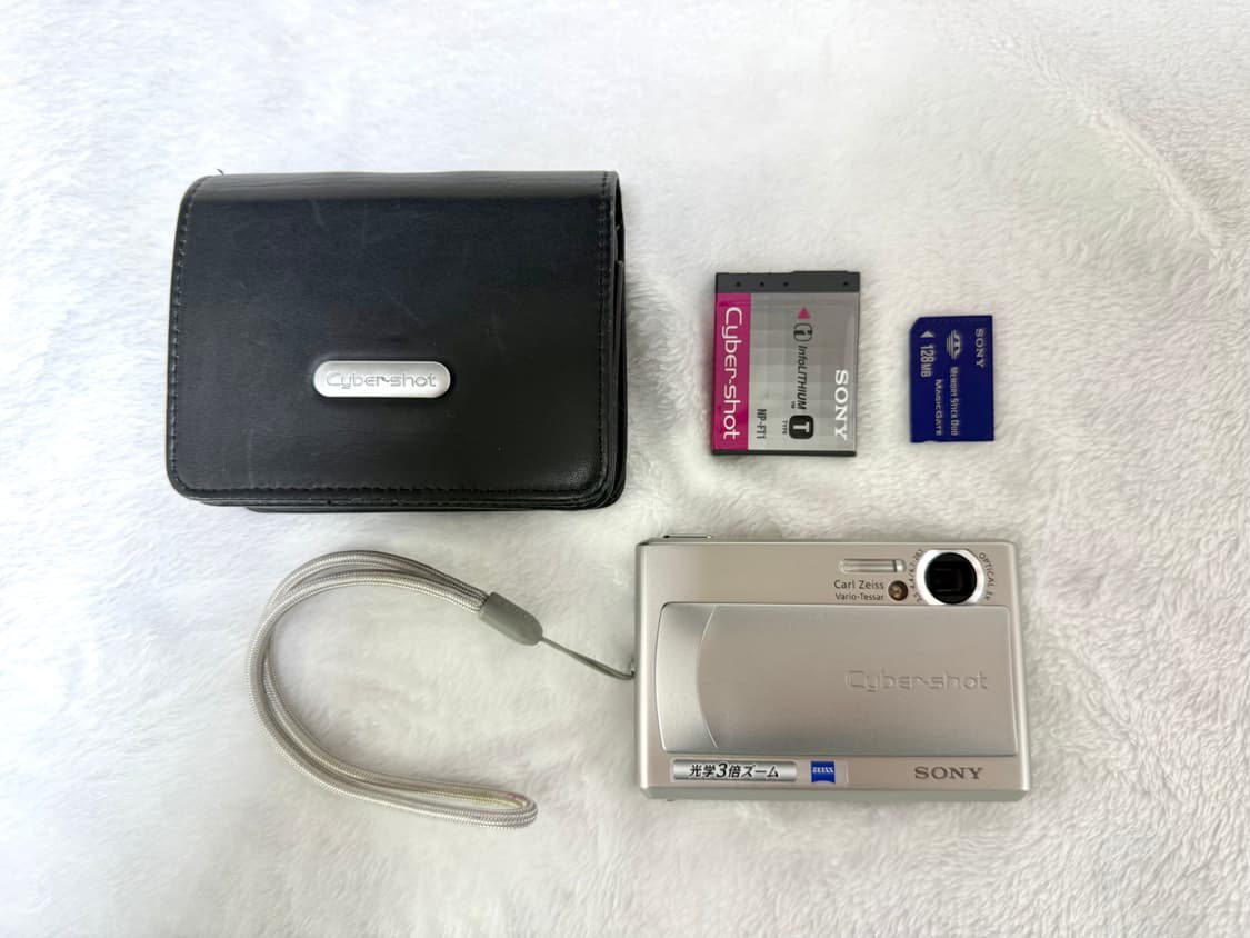 미품✨소니 사이버샷 sony cyber-shot DSC-T1 디카 빈티지 상품이미지2
