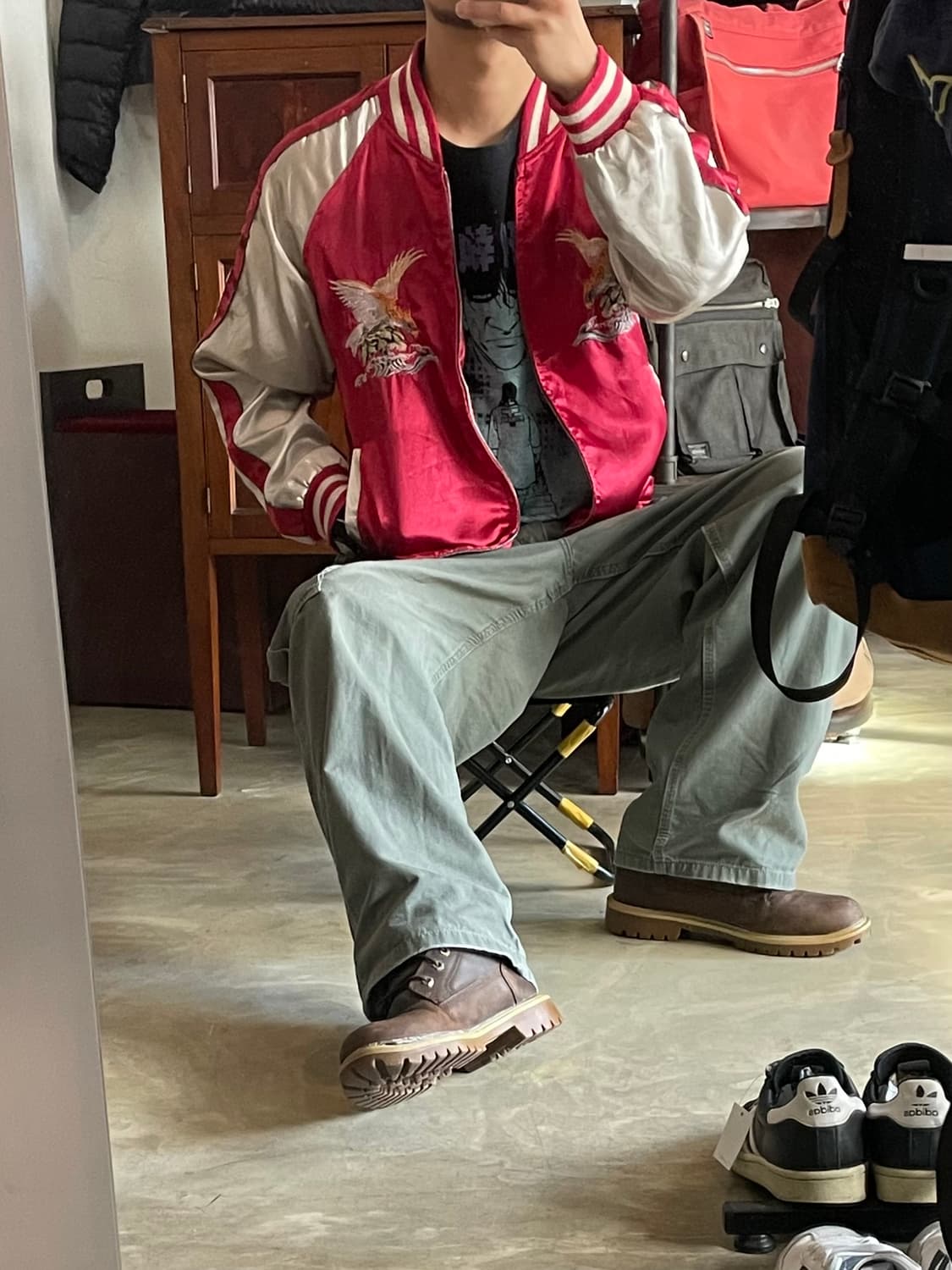 Japanese Vintage 일본 스카쟌 L 상품이미지1