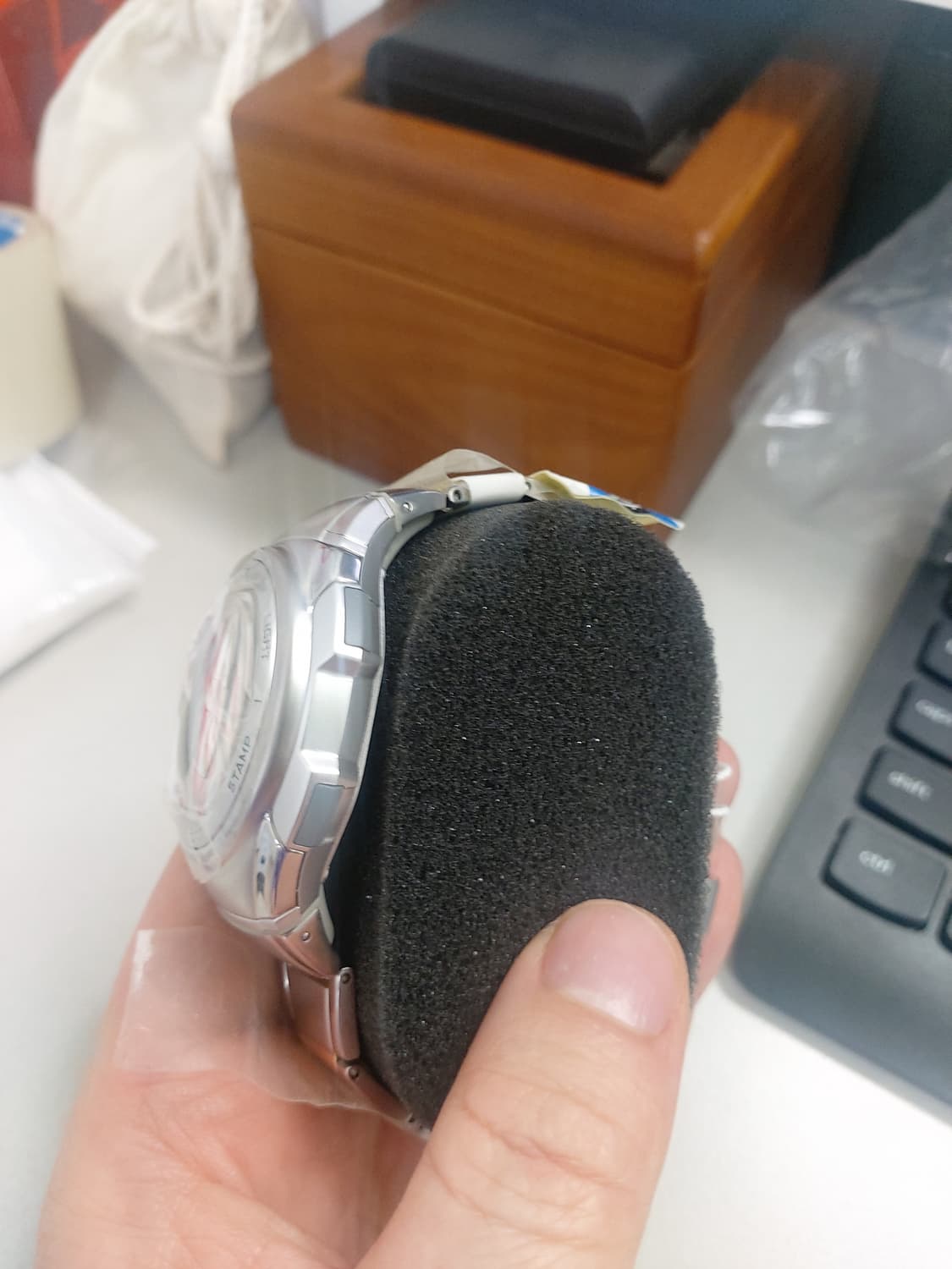 카시오 웨이브셉터 메탈 전자시계 상품이미지2