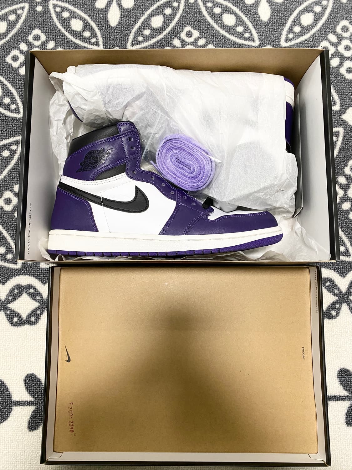 (255)조던1하이 코트퍼플 상품이미지6