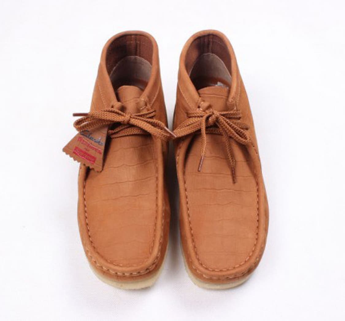 Supreme x clarks wallabee crocodile 슈프림  상품이미지1