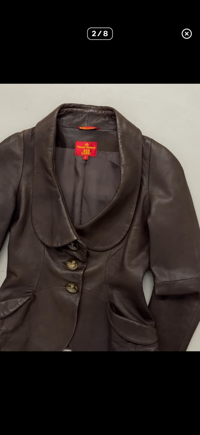 비비안웨스트우드 레더자켓 상품이미지2