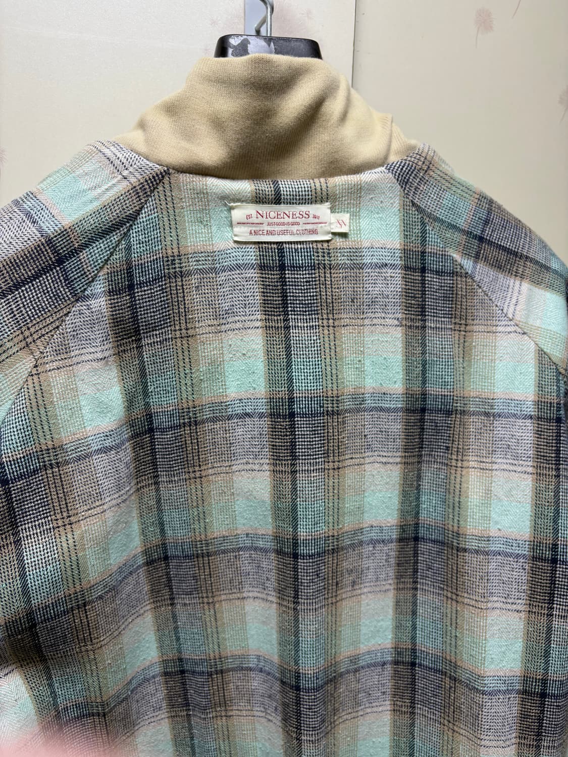 [L] 나이스네스 prodigy 해링턴 블루종 자켓 상품이미지7