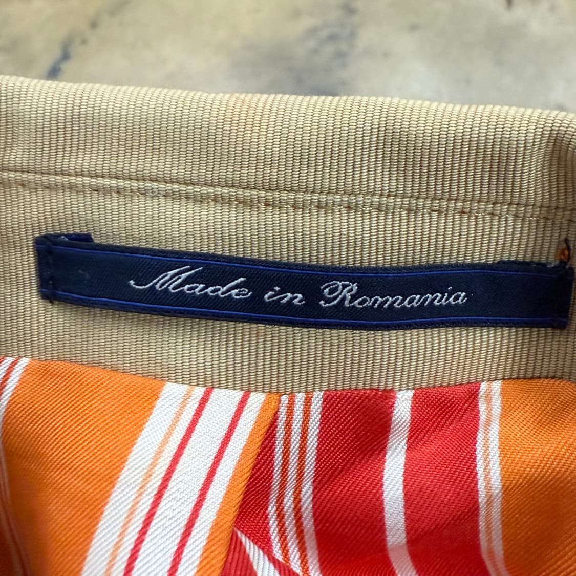 [정품] 타미힐피거 베이지색 블레이저 자켓 b8 상품이미지5