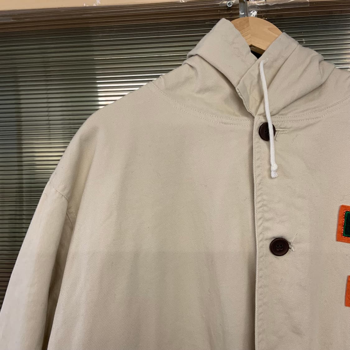 일본 빈티지 이니셜 코튼 파카 상품이미지3