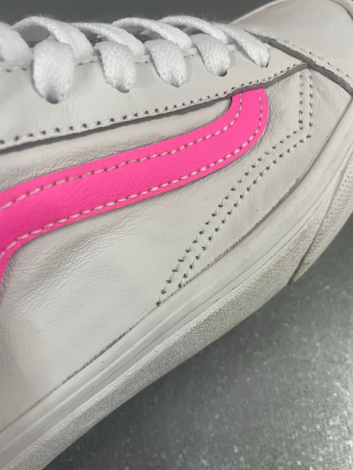 반스 스타일 36 레더 팝 슈가 플럼 240 상품이미지7