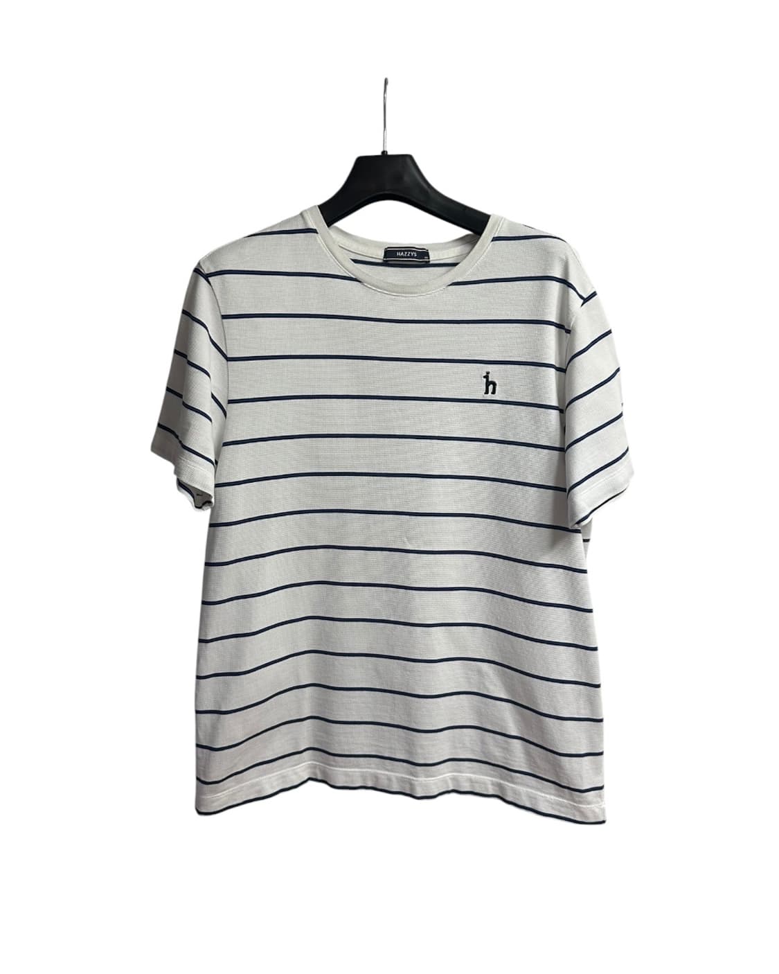 헤지스 PK코튼 스트라이프 라운드넥 반팔티셔츠 105size 상품이미지1