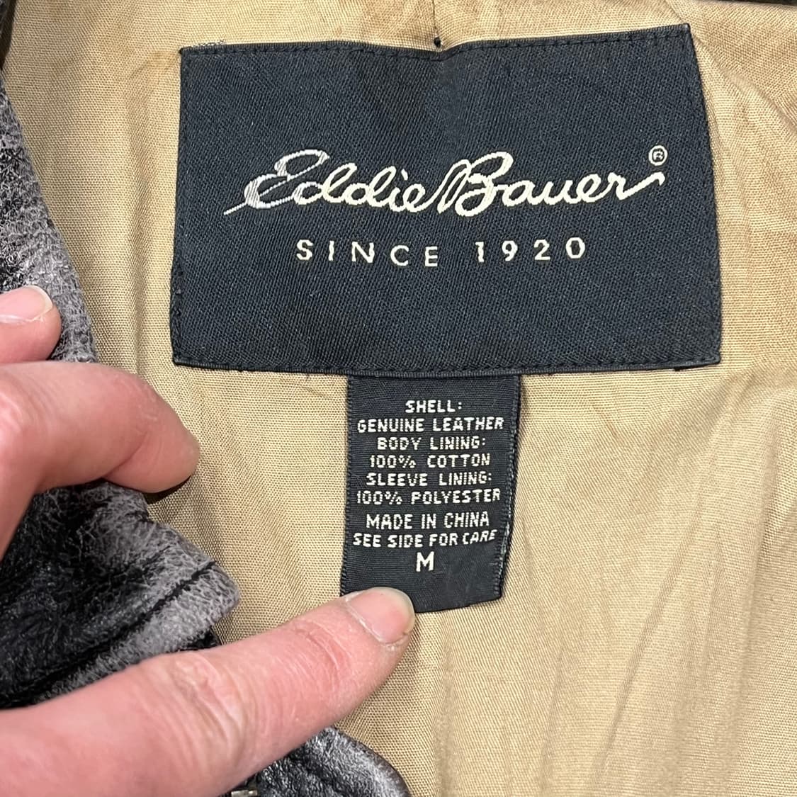 에디바우어 레더자켓 s09675 상품이미지6