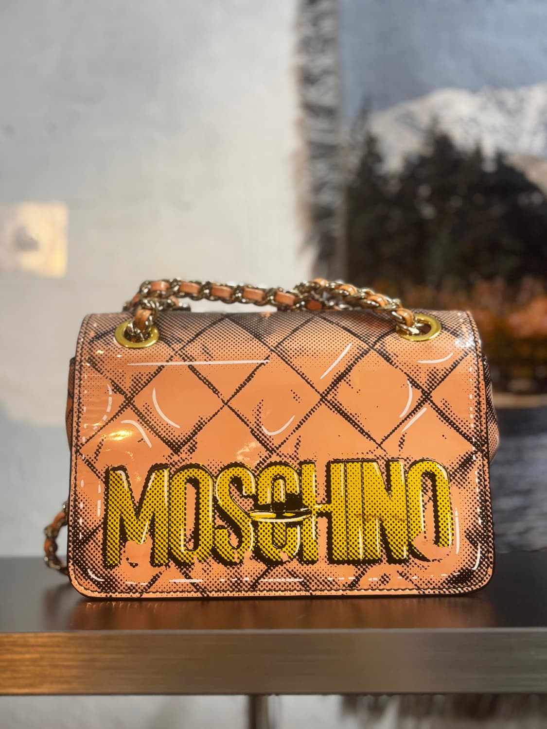 모스키노(Moschino) 로고 숄더백 상품이미지4