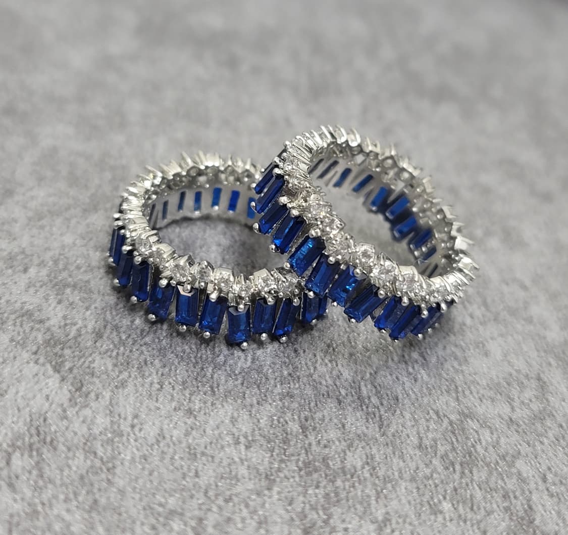 blue cubic ring 상품이미지1