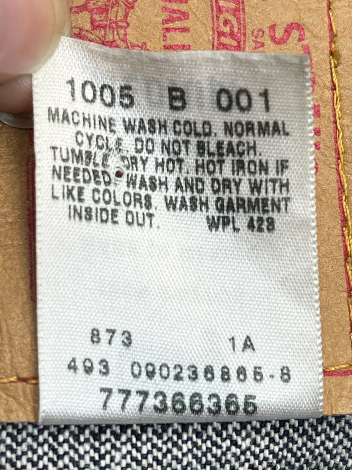 리바이스 이지 라이더 자켓 상품이미지6