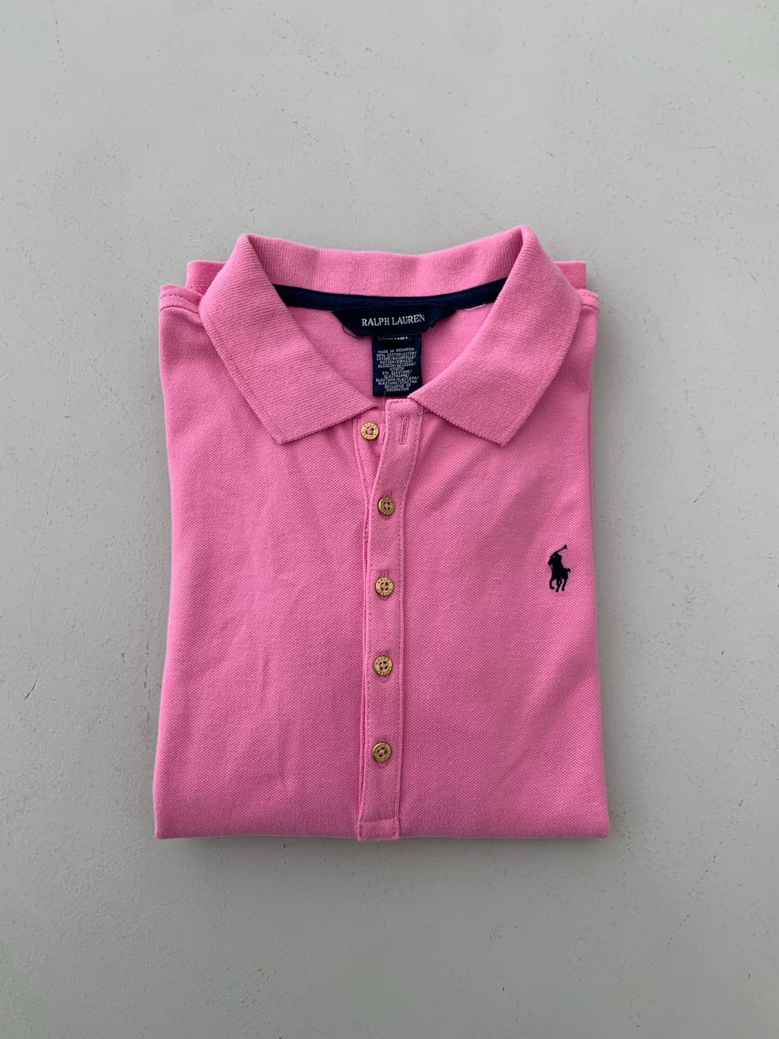 폴로 랄프로렌 걸즈 긴팔 카라티 XL(16) 상품이미지5