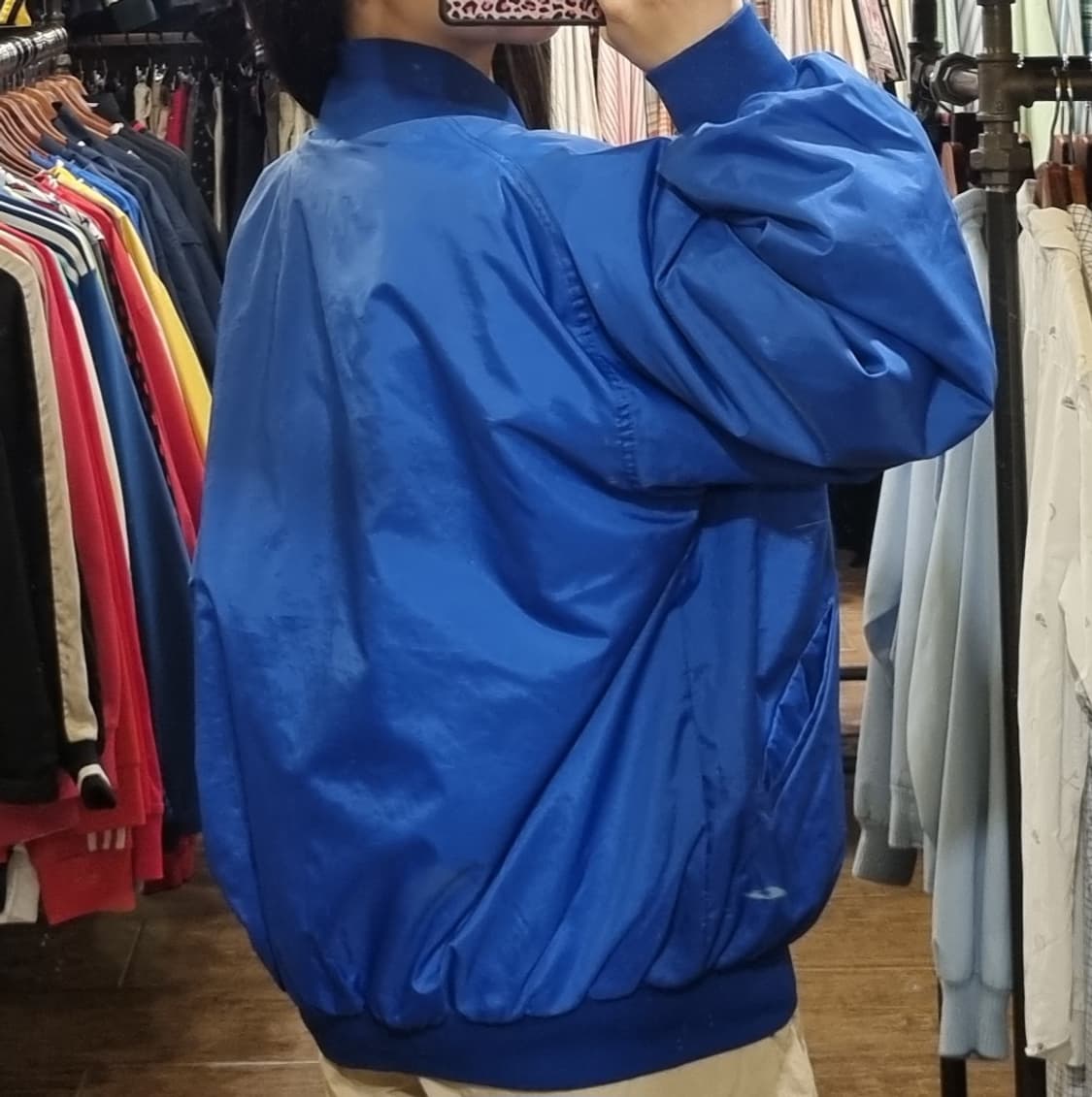 [Hi] vtg 빈티지 야구점퍼 블루 상품이미지6