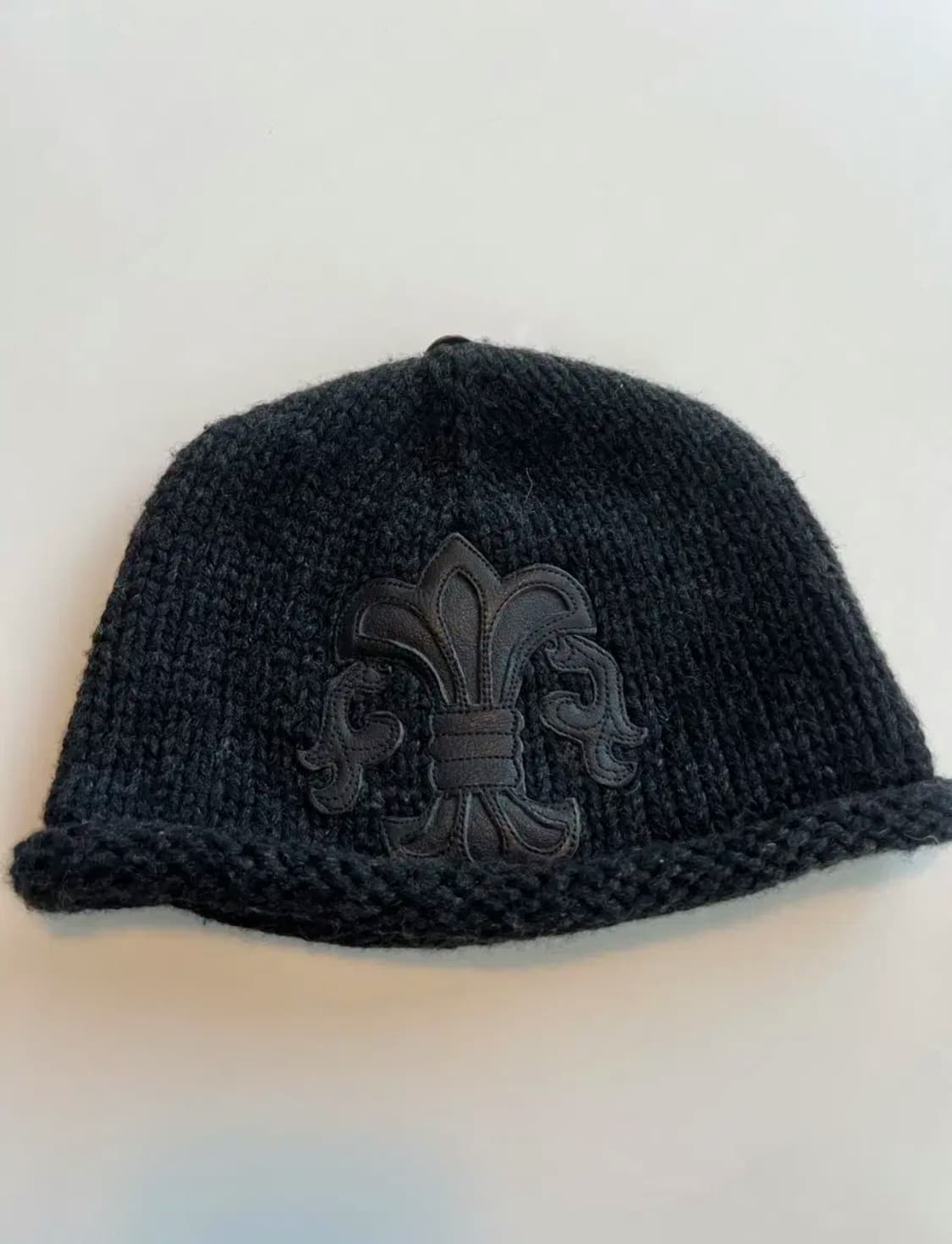 급처)  크롬하츠 코튼 비니 블랙 상품이미지3