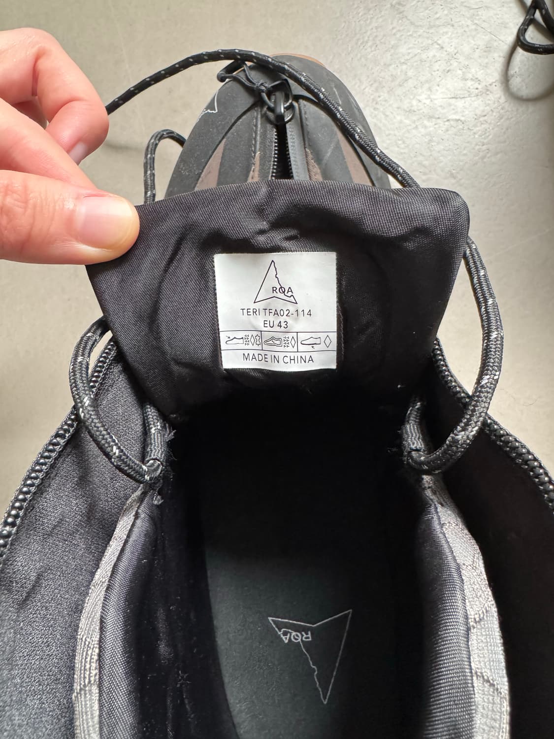 ROA HIKING TERI Brown Gum 43 상품이미지4