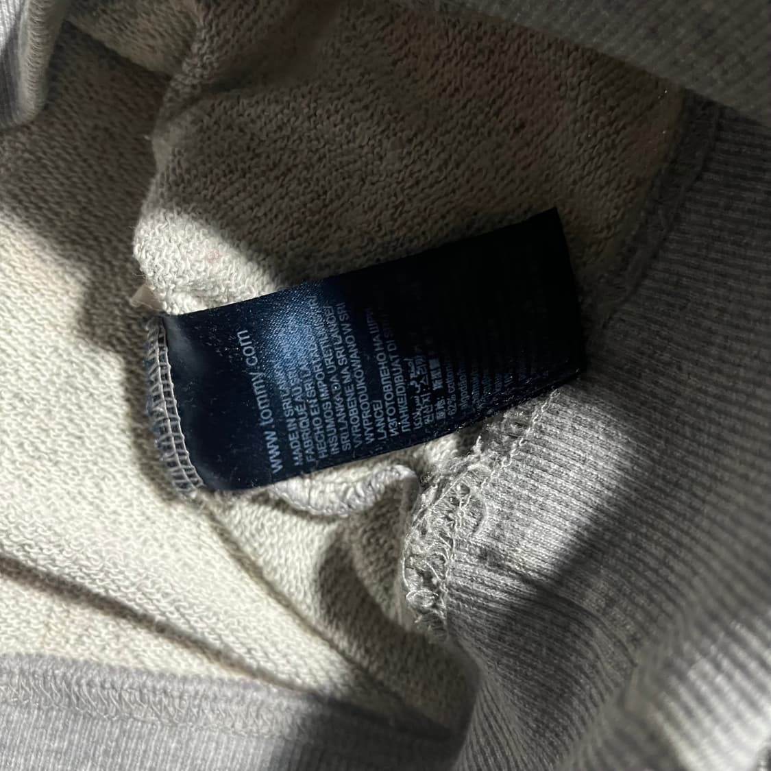 [L] TOMMY HILFIGER 타미힐피거 로고 맨투맨 상품이미지5