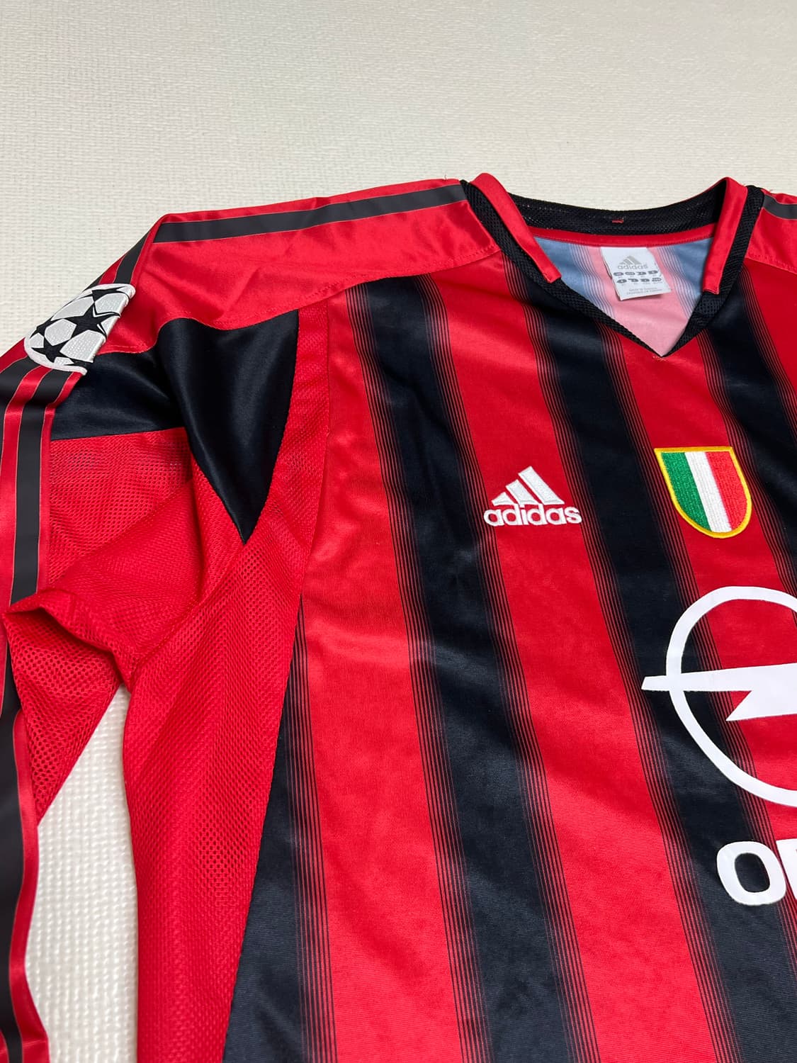 04/05 아디다스 AC밀란 홈 카푸마킹 롱슬리브 XL사이즈 상품이미지3