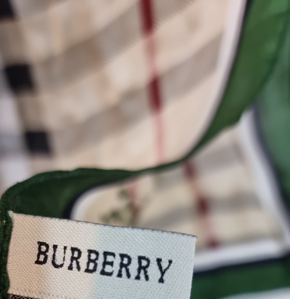 버버리(BURBERRY) 클래식 체크 실크 스카프 머플러형 상품이미지6