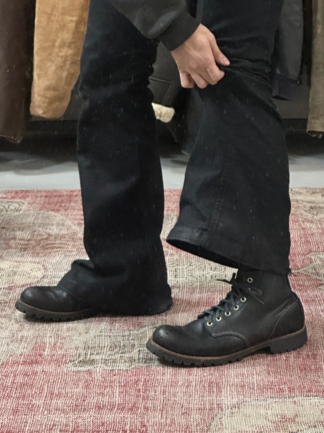 OG USA Made 레드윙 2948 러프아웃 스웨이드 러프넥 상품이미지3