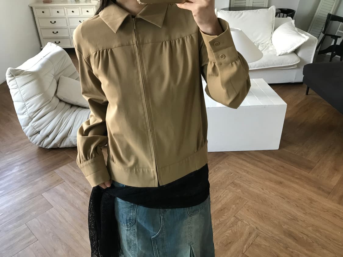 vintage beige jacket 상품이미지5