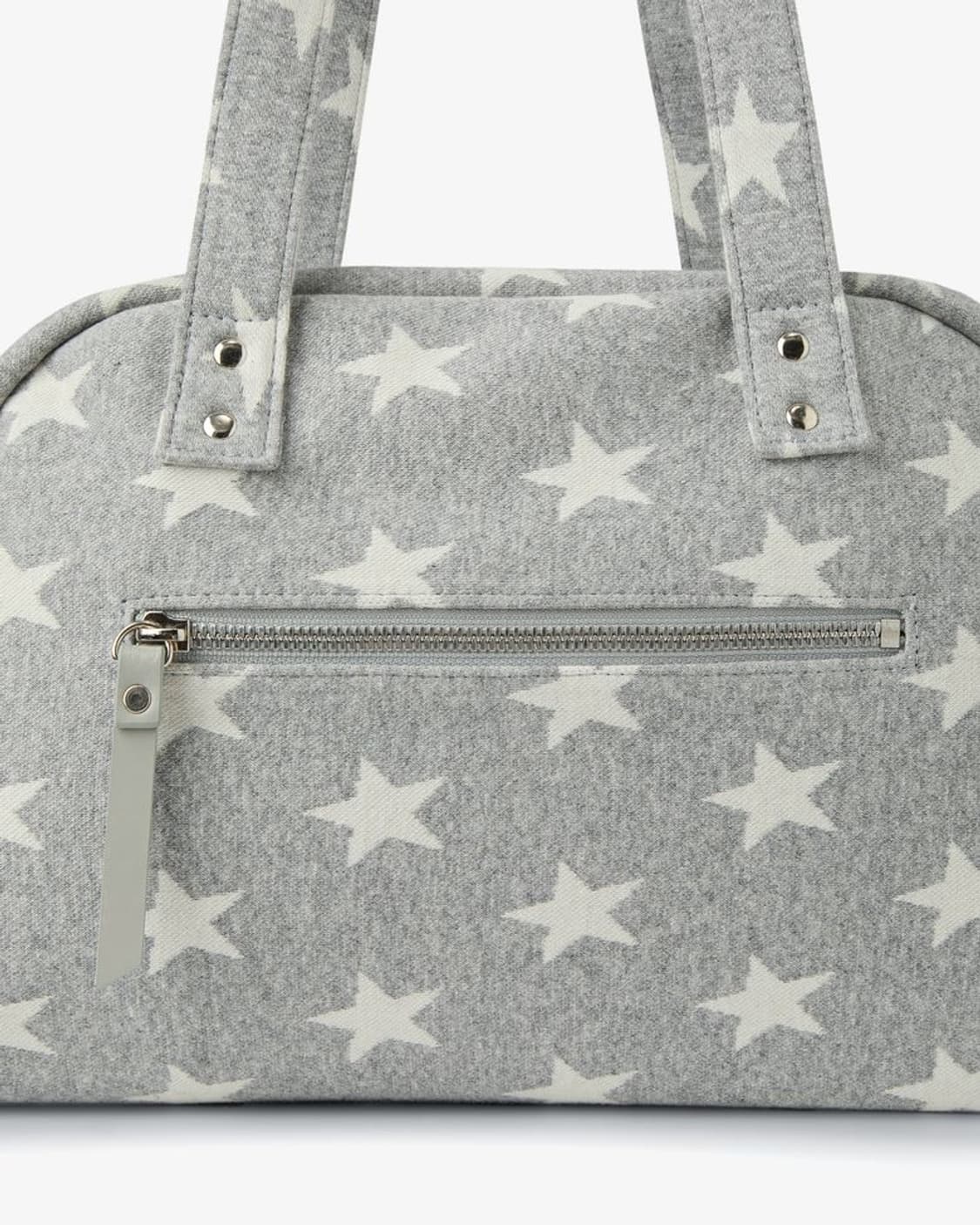 aeae 에이이에이이 엠브로이더리 토트 백 스타 그레이 상품이미지5