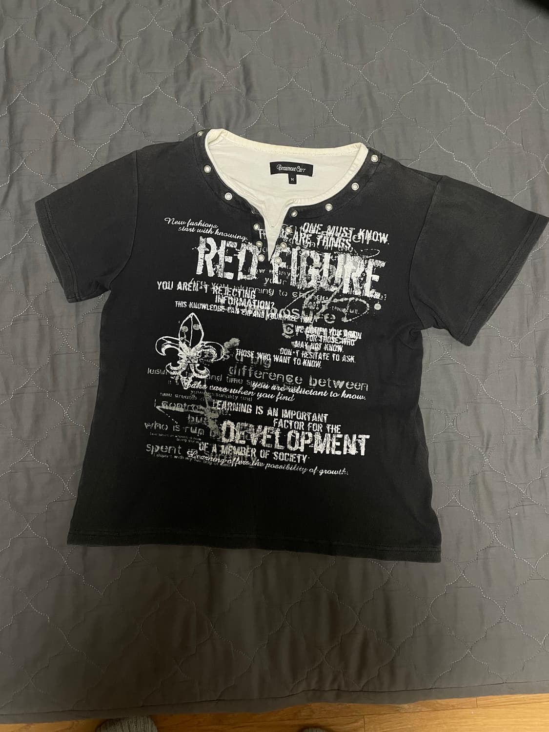 빈티지 펑크반팔티 상품이미지1