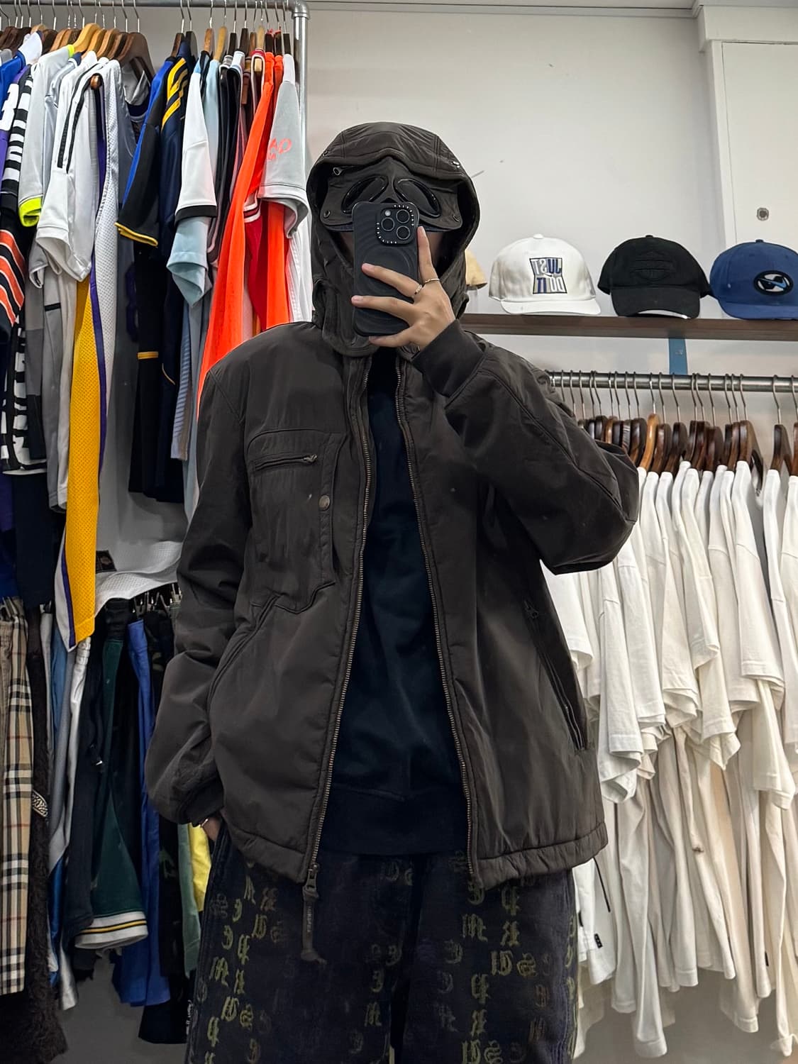 CP company NYCRA 나일론 쉘 고글 자켓 상품이미지9