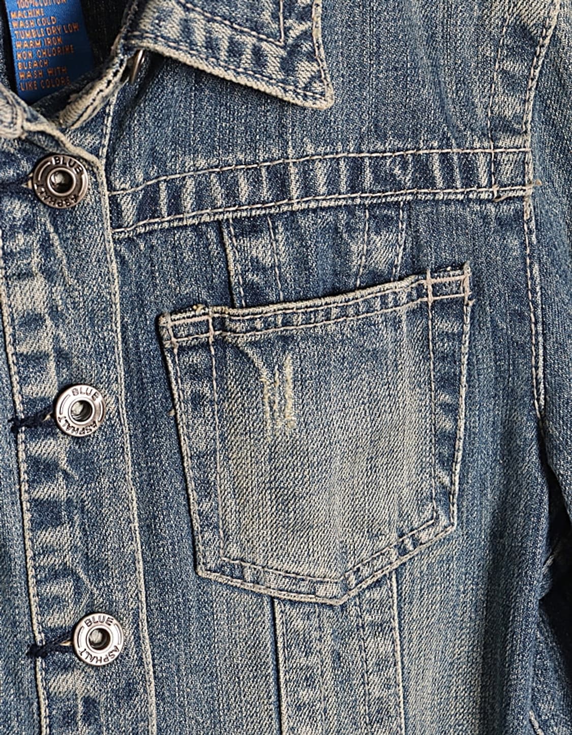 blue asphalt Denim Jacket 상품이미지4