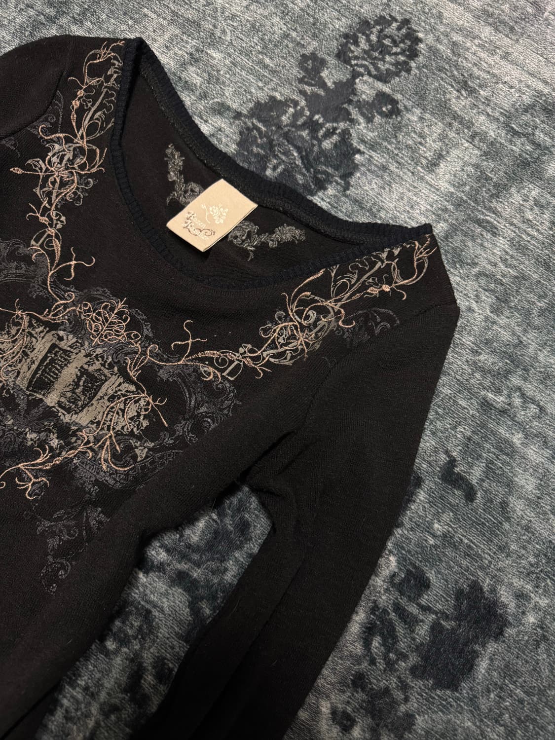 Ozz on by rozen kavalier goth knit 상품이미지3