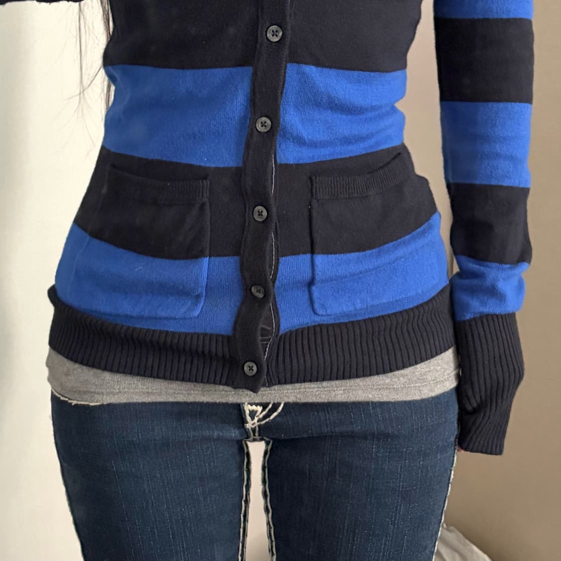 홀리스터 스트라이프 가디건 상품이미지3