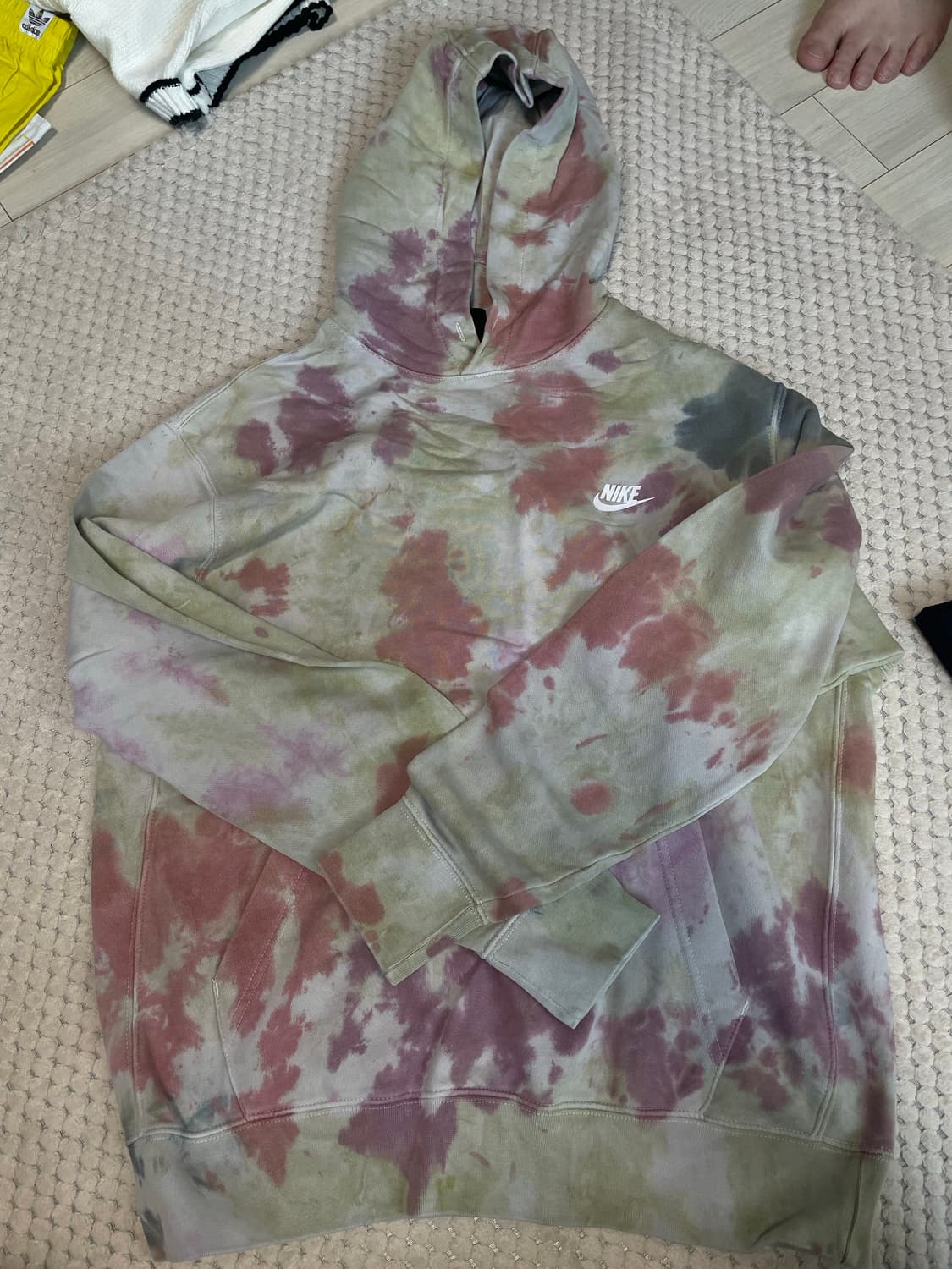 빈티지 나이키 타이다이 후드 상품이미지2