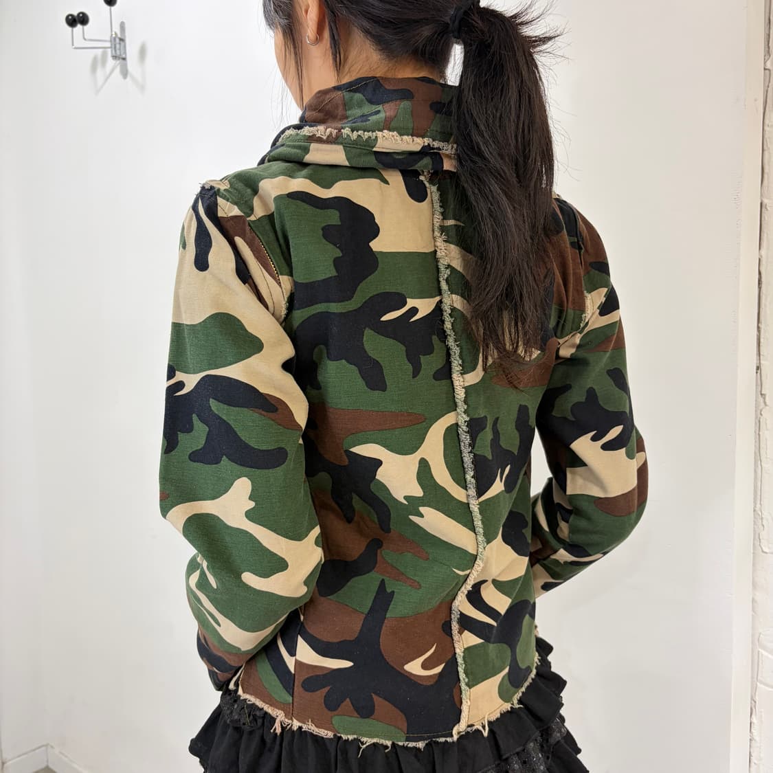 K.U.I 밀리터리 카모 투웨이 자켓 상품이미지3